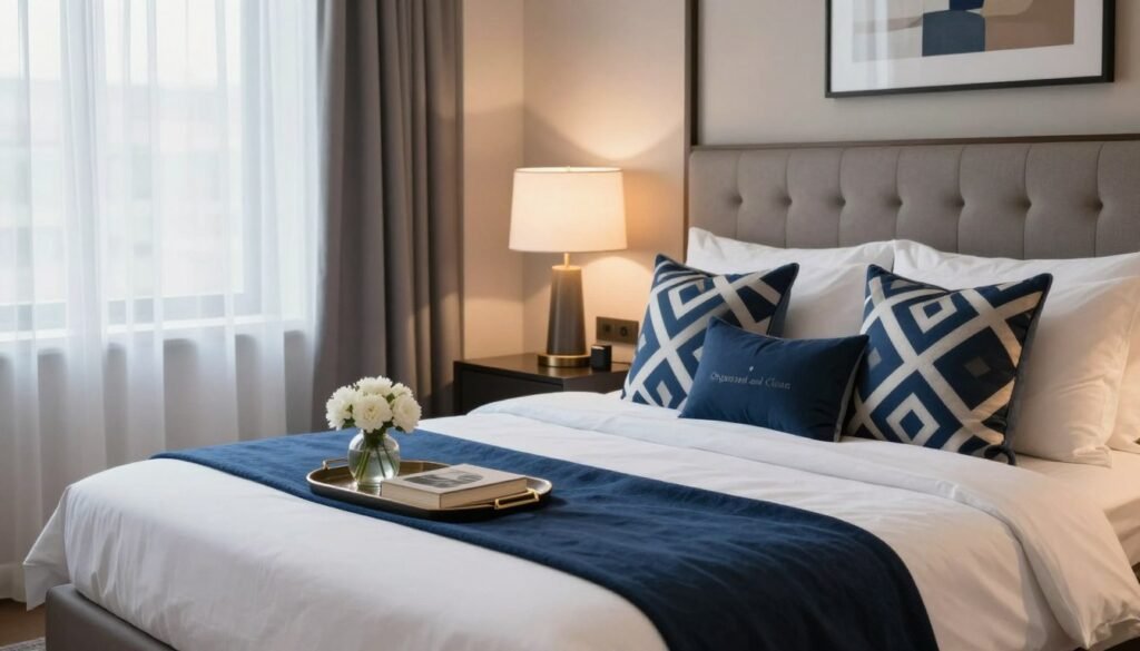 Bed-Making Mastery: How to Achieve the Luxury Boutique Hotel Look in Under Five Minutes Hotel style bed making