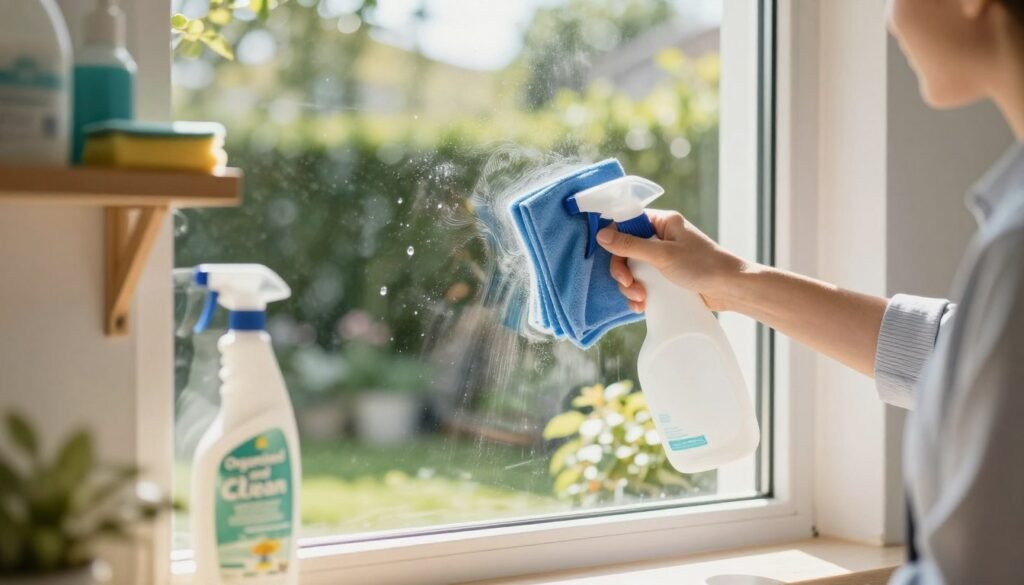 glass cleaning glass cleaning