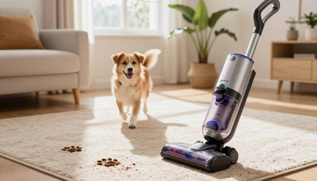 vacuum pet dander